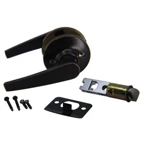 Mobile Home Parts Direct Interior Door Lever Passage Knob, Oil Rubbed Bronze