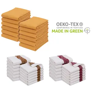 Ruvanti 6/12pcs Absorbent Dishcloths Large 15x29 Inch for Quick Cleaning 3 Color of Kitchen Towels Rectangular Kitchen Towels, Kitchen & Dining, Kitchenware, Gift Towels, Hand Dish Towels