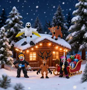 2026 hot 99 Nights In The Forest Figures Toy 99 Nights Figures Figurine Owl Deer 99 Nights In The Forest Figurine Plastic Gift