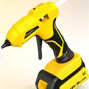 Cordless Hot Melt Car Body Repair Tool [Bare Tool Only] - 20x15x10cm, 400g, Ergonomic Grip, Fast Heating, No Battery Included, for Home Repairs, Woodworking