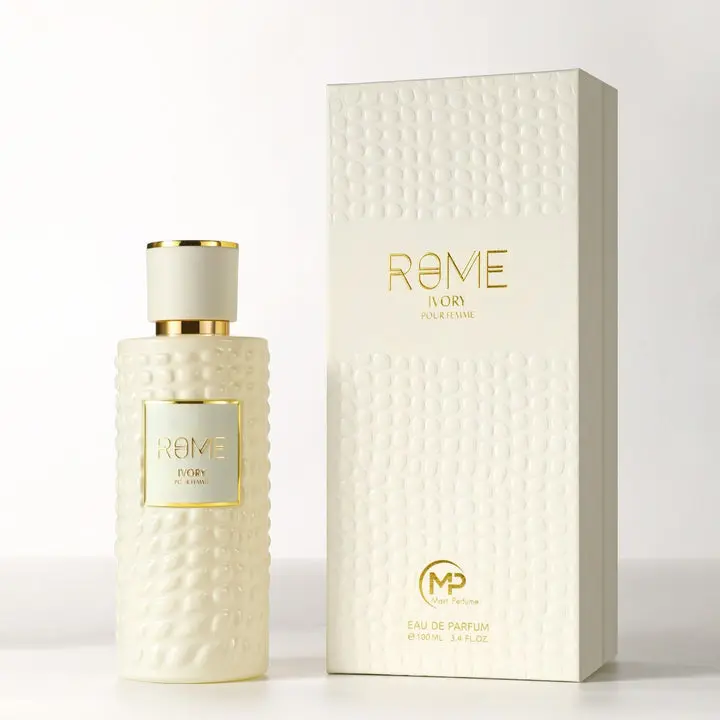 BHARARA Rome Ivory Eau de Parfum for Women, Long-Lasting Fragrance with Floral, Citrus, and Woody Musk Notes, 3.4 oz, Single Item
