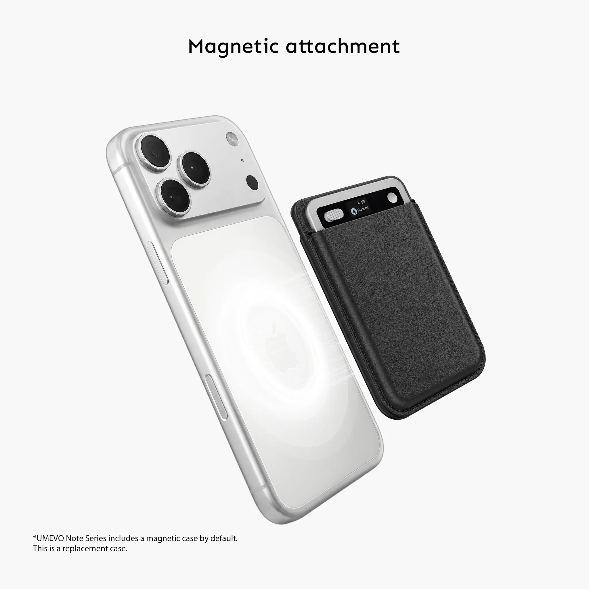 Voice Recorder Carrying Case, Compatible with UMEVO Note AI Recorder, Portable Protective Case, Accessory Cover, Handheld Protection, Suitable for UMEVO