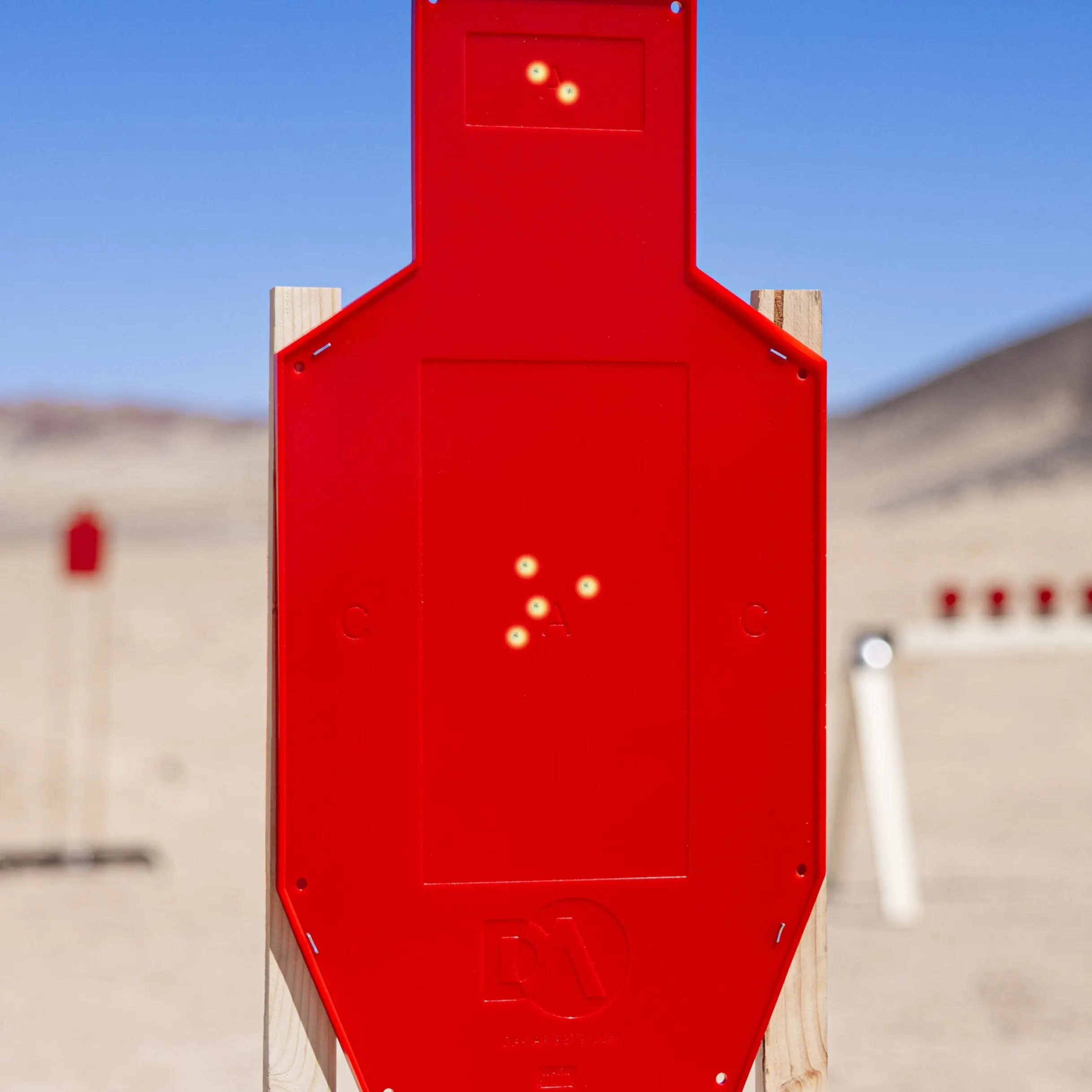 C-Zone Silhouette Color-Changing Target