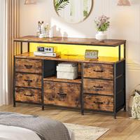 7 Drawer-Brown