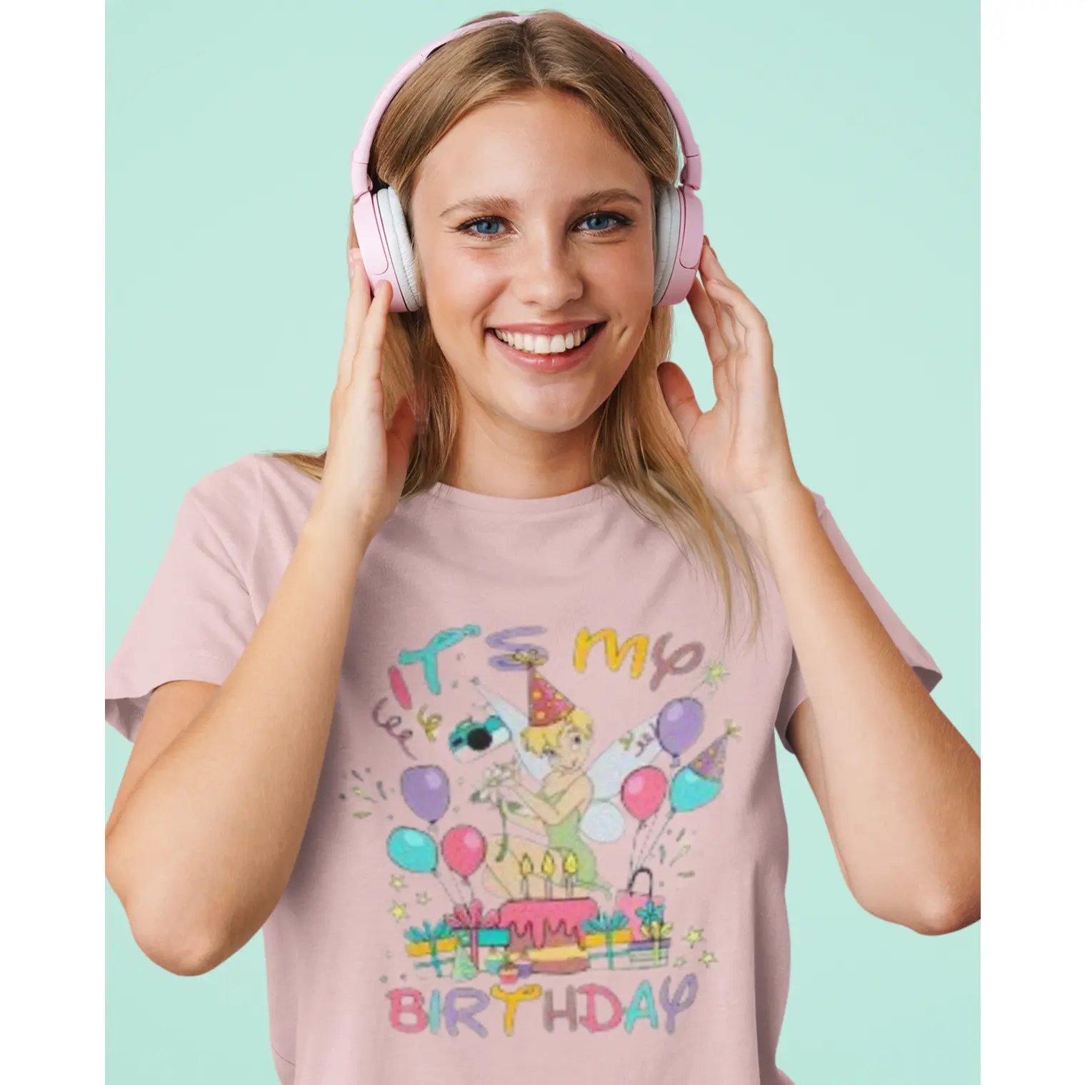 Tinkerbell Birthday Comfort Soft T-shirt