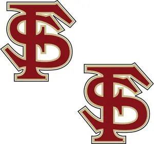 FSU "FS Interlock" 2in 2pk Decal