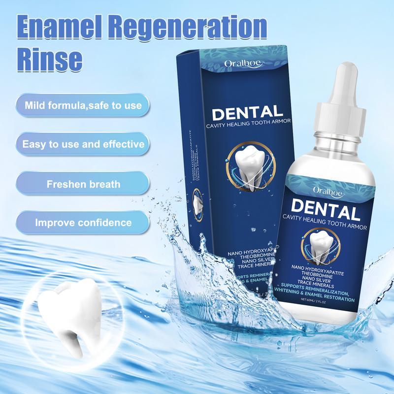 Fluoride-Free Hydroxyapatite Tooth Armor Drops | Enamel Repair, Whitening & Fresh Breath | Gentle Oral Care for Sensitive Teeth teeth whitening products