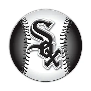Fremont Die  8 in. Chicago White Sox Car Style Magnet