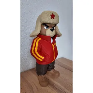 Angry Bear Figurine, Russian Bear Statue