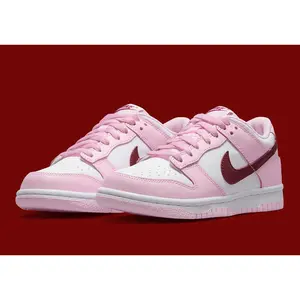 Nike Dunk Low GS/Women "Pink Foam" CW1590-601 Fashion Athletic Sneaker