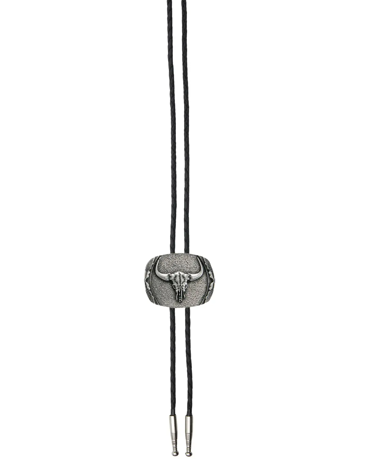 Andwest Men's Men'S Skull And Feather Bolo Tie - Bol158