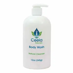 Ceela Naturals Gentle Nourishing Body Wash 250g - Conjugated Linoleic Acid (CLA) Formula for Soothing Sensitive Skin, Detoxifying, and Hydration