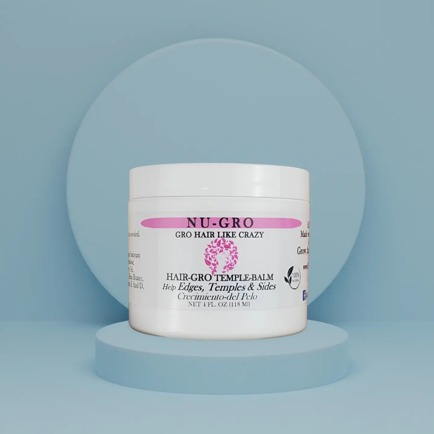 Step 4: Temple Balm scalp health