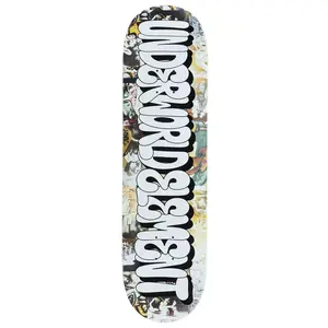 Heritage Underworld Element Graffiti Scrapbook EX7 Skateboard Deck 8.5"