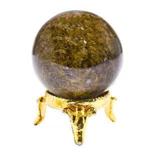 1.5" Inches Crystal Ball Sphere for Meditation, Crystal Sphere for Witchcraft and Decorative Balls