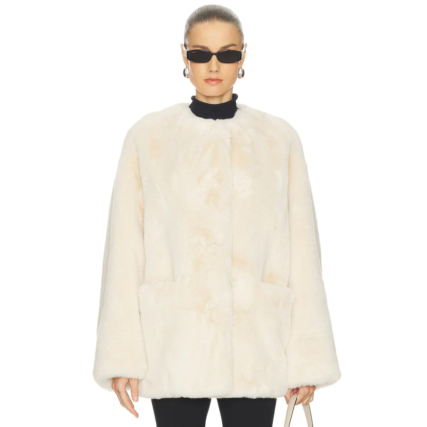 L'Academie Aja Jacket in Ivory