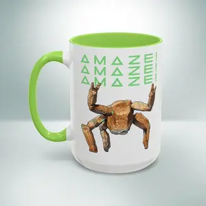 [Made in US] Rock Alien Haiil Marry Coffee Mug, Funny Alien Movie Mug, Sci Fi Gift for Him Her
