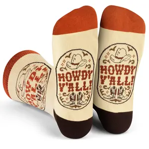 Howdy Y'all Country Western Socks