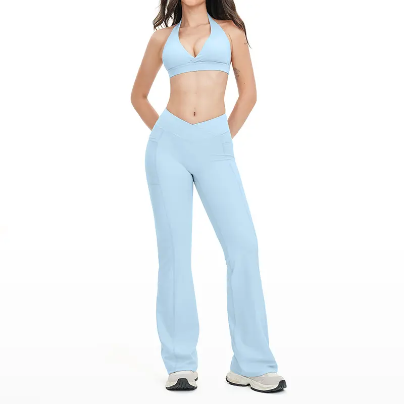 4518 bra+2030 2 flared pants   Water Wav