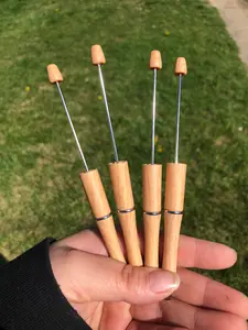 Beadable Plastic Print Pen Blank - Wood Grain || DIY