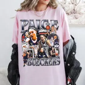 Paige Bueckers Unisex T-shirt,  Slam Dunk Bootleg Vintage Graphic Tee Merch Unisex Tshirt