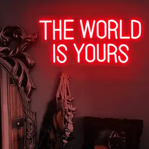 1pc Halloween Spooky Neon Sign, USB Powered, Halloween Ambiance Decor, Perfect for Halloween, Party, Bar, Hotel Decorations Lighting