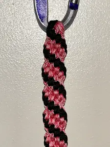 4” 3 string Lanyard Keychain