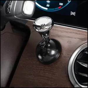 Yitap One-Button Start Lever, Metal Ball Decorative Sticker, Decal for Cars, Car Button Key Protection Cover, No Damage Installation, Car Interior Decoration, Car Accessories