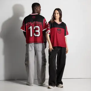 ARIRANG World Tour 2026 Red Mesh Football Jersey, Pick Your City Soccer Shirt, Korean Inspired Streetwear, Spandex Mix Mesh Jersey For Men Women