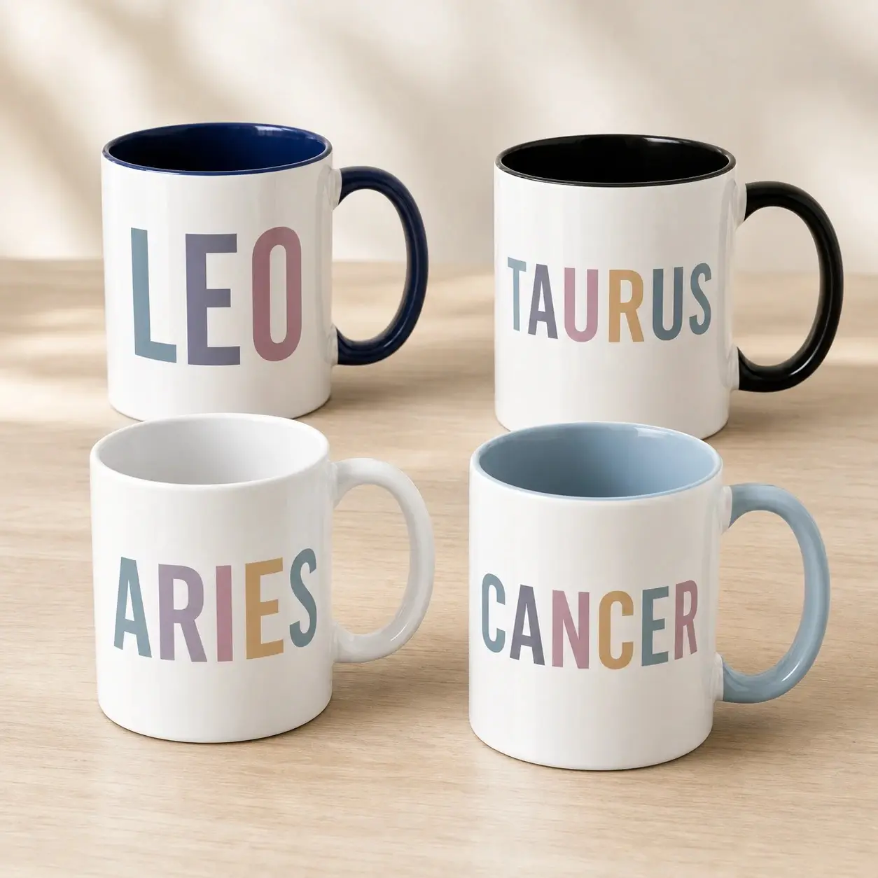 =12 Zodiac Signs Graphic Mug, Zodiac, Unisex Astrology, Horoscope Star Sign, Celestial Zodiac, Spiritual Gift for Men and Women, Birthday Astrology Gift  BABINO HOUSE