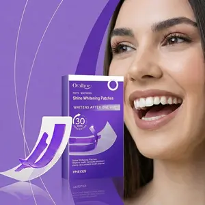Oralhoe Teeth Whitening Strips Gentle Stain Removing & Bright Smile Oral Care Food Grade TPE Whitens Quickly Safely