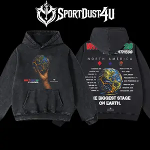 SportDust4U Retro Vintage Limited Edition World Cup 2026 "The Biggest Stage on Earth" Unisex T-Shirt & Hoodie 100% Premium Cotton 230gsm Heavyweight