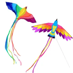 Kite for Kids Easy to Fly Outdoor Games and Activities Toy, Single Line Kites Enjoy Summer  Trips Toys Huge Wing Kites