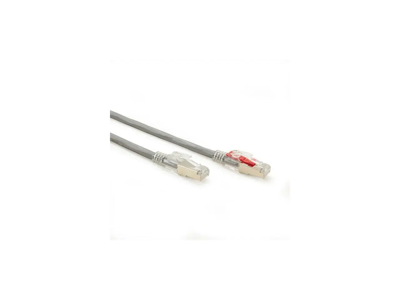 GigaTrue® 3 CAT6 250-MHz Lockable, Shielded, Stranded, Backbone PVC Cable (Sc/FTP), 3-ft. (0.9-m), Gray