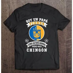 Club Tigres De La Uanl Futbol Mexicano Fan Papa Tigres Premium T Shirt