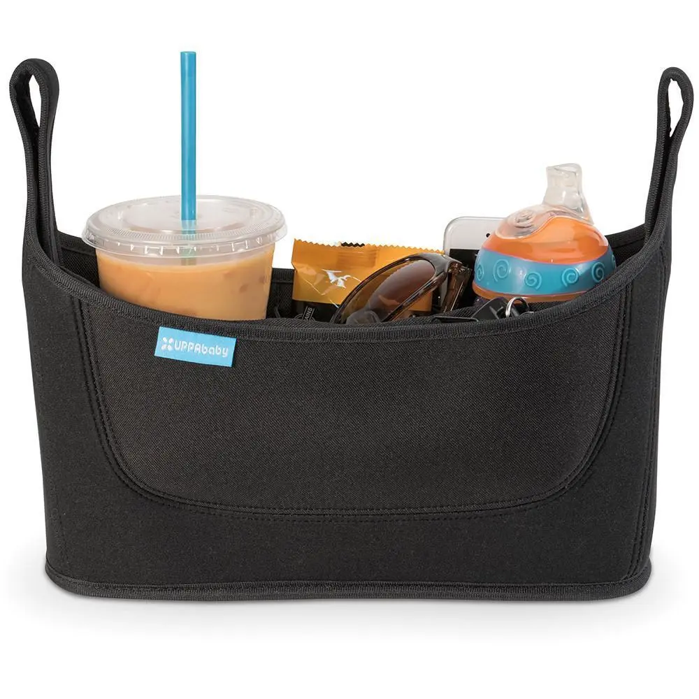 UPPAbaby Bag Carry-All Parent Organizer for Vista, Cruz, Minu, and G-Series  Strollers with Secure Zippered Pocket and Beverage Compartments - Black -  TikTok Shop