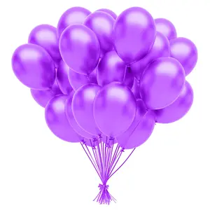 Unleashed - 12 In. Purple Balloons | 72 Count