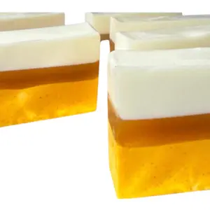 Turmeric Honey & Lemon All Natural Soap - Single Bar Soap with Turmeric and Lemon Extract in Natural Ingredients
