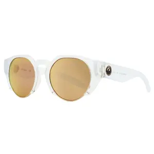 Dragon Round Sunglasses Compass LL Ion 971 Matte Crystal 51mm