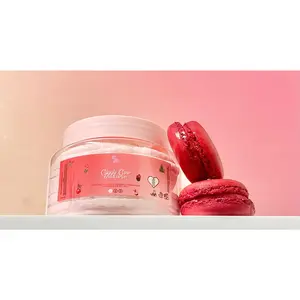 Candy Cane Macaron Foaming Body Scrub