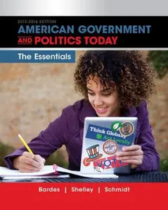USED Book - American Government and Politics Today: Essentials 2015-2016 Edition (with MindTap Political Science, 1 term (6 months) Printed Access Card) (MindTap Course List) by Barbara A. Bardes (Paperback) - english