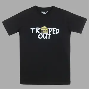 Black Trapped Out Tee
