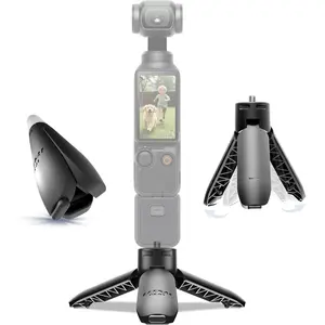 PX01 Auto Open Mini Tripod for   Pocket 4/3, Vlog Tripod Stand, Automatic Pocket Stand Grip, Small Camera Selfie Stick for Action 6/5 Pro/4/3,  X5/X4/X3, Xtra Muse,  EK7000