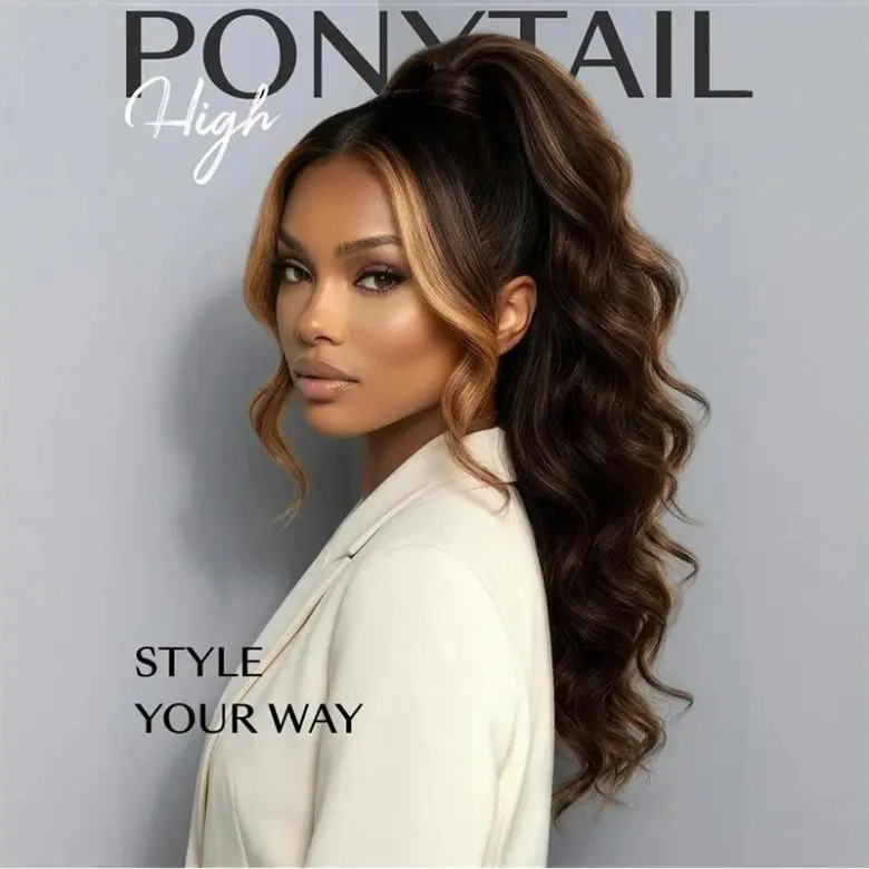 UNICE Pre-plucked 360 HD Lace Body Wave Wig, Thick 250% Density Chocolate Brown Balayage with Money Piece, 100% Raw Virgin Human Hair for Women, Wavy
