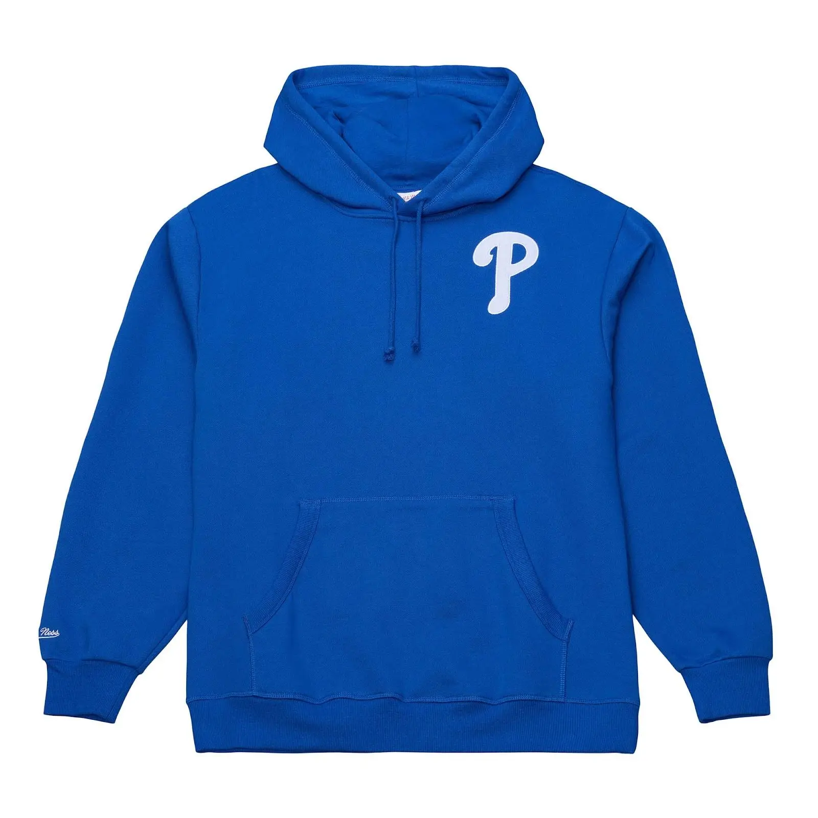 Jimmy Rollins Philadelphia Phillies Royal Player Fleece Hoodie MLB Throwback Sweatshirt Vintage Fan Gear Mitchell & Ness