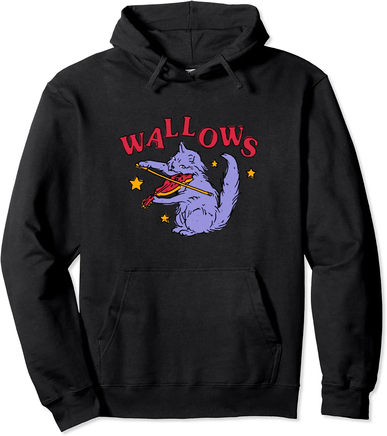 Wallows Cat Fiddle Pullover Hoodie Pullover Hoodie - Dilpreetka Shop 72B0D3FQRCYD