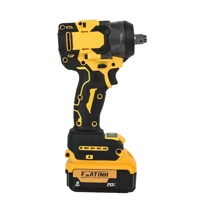 ELECMAPS Impact Wrench for  20V Battery, 450 Lb-Ft (600 Nm) Brushless 1/2 Inch Impact Wrench, 3300 Rpm High Torque Impact Gun, Electric Impact Wrench for Cars And Home Use, (Tools solely) Christmas Gift