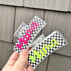 PERSONALIZED CLAW CLIPS
