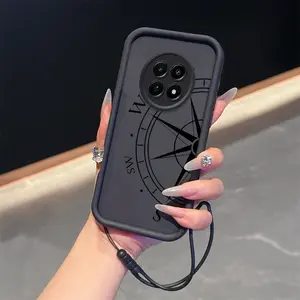 Realme C65 5G Compass Hand Rope Combination Assembly phone Case For OPPO Realme C65 5G with silicone shock proof design perfect for popular