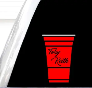 Toby Keith Decal, Red Solo Cup Decal, Lavender Ribbon Sticker, Should've Been a Cowboy Decal, Cowboy Stickers, Cowboy Up Decal, I Fill You Up Let's Have A Party Shirt